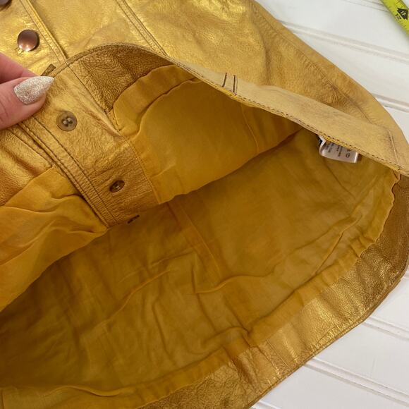 Free People Yellow Mini Dress - Picture 9 of 10